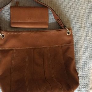 Fossil bag and wallet